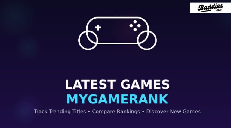 Latest Games MyGameRank